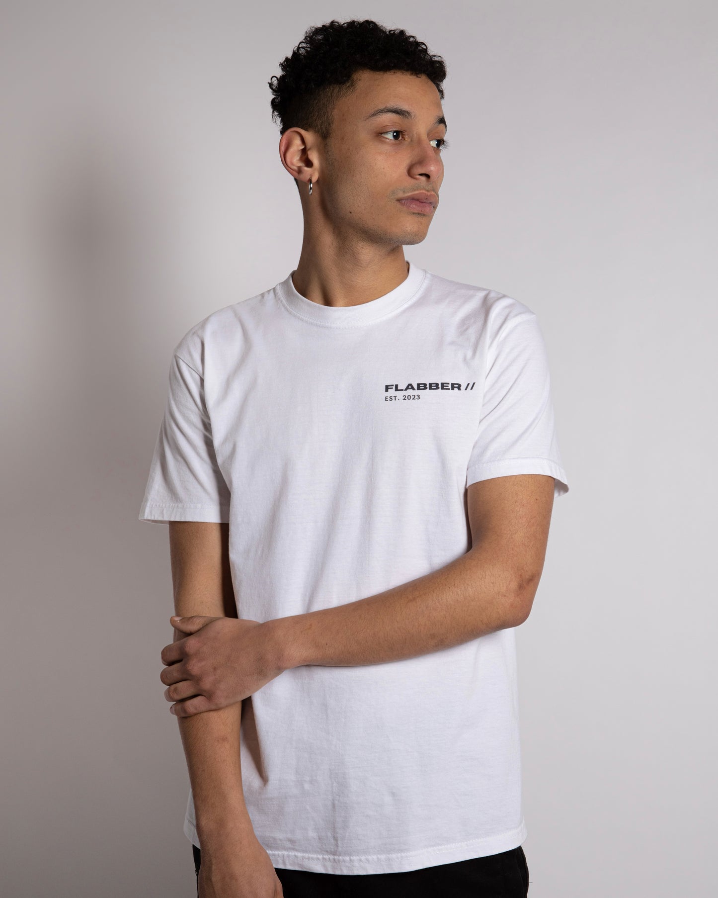 SOLD OUT - Flabber white tee (Chapter 2)