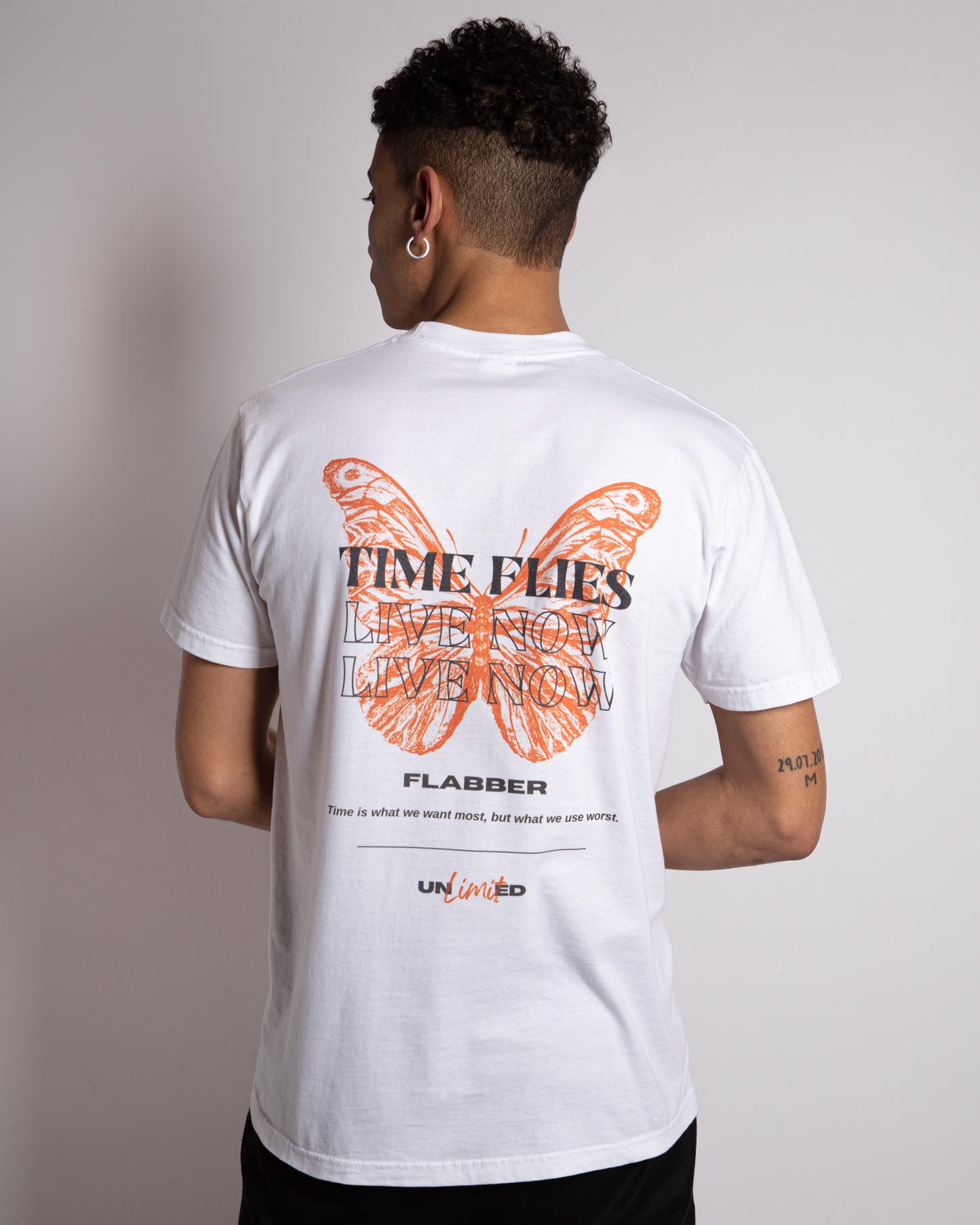 SOLD OUT - Flabber white tee (Chapter 2)