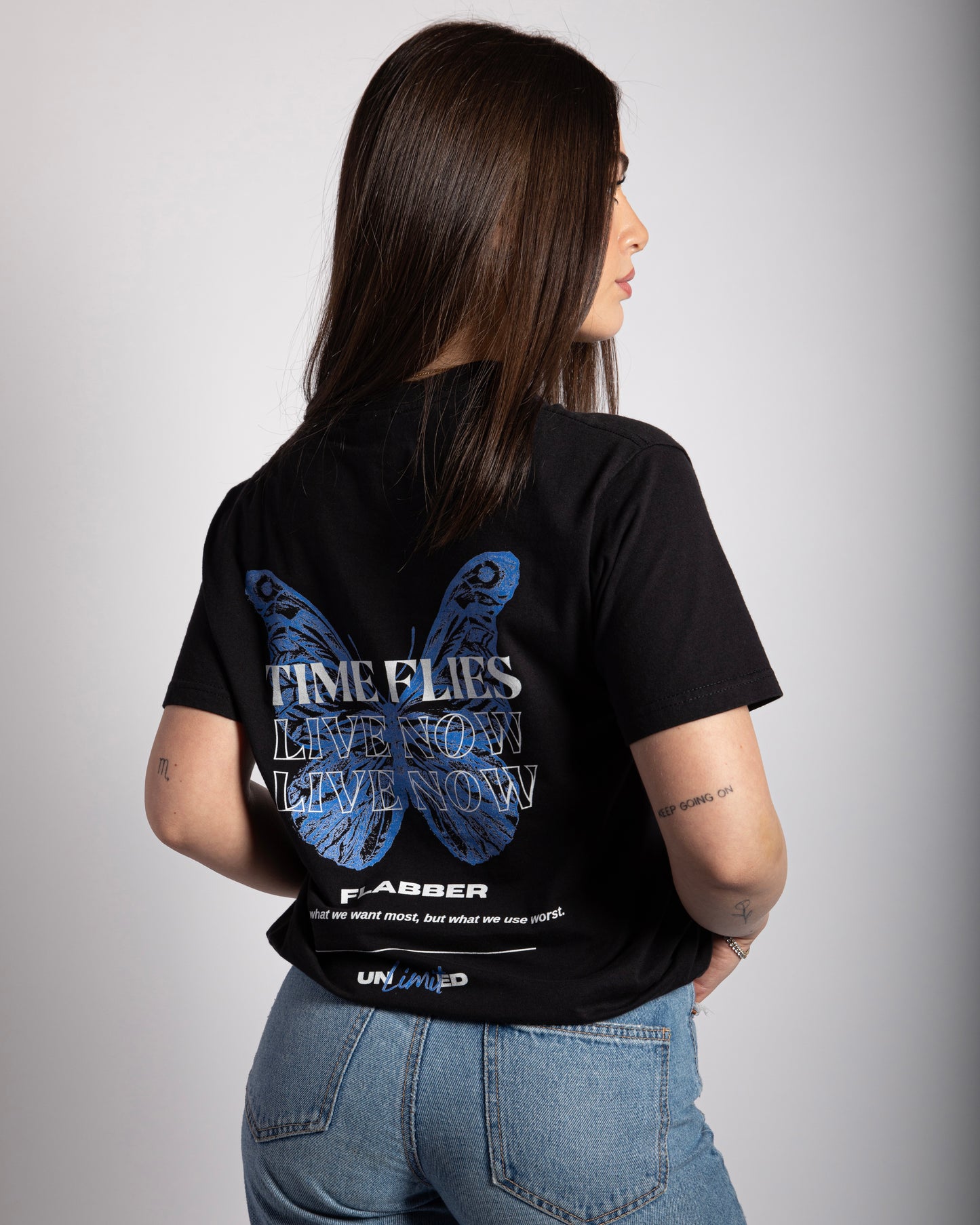 SOLD OUT - Flabber black tee (Chapter 2)