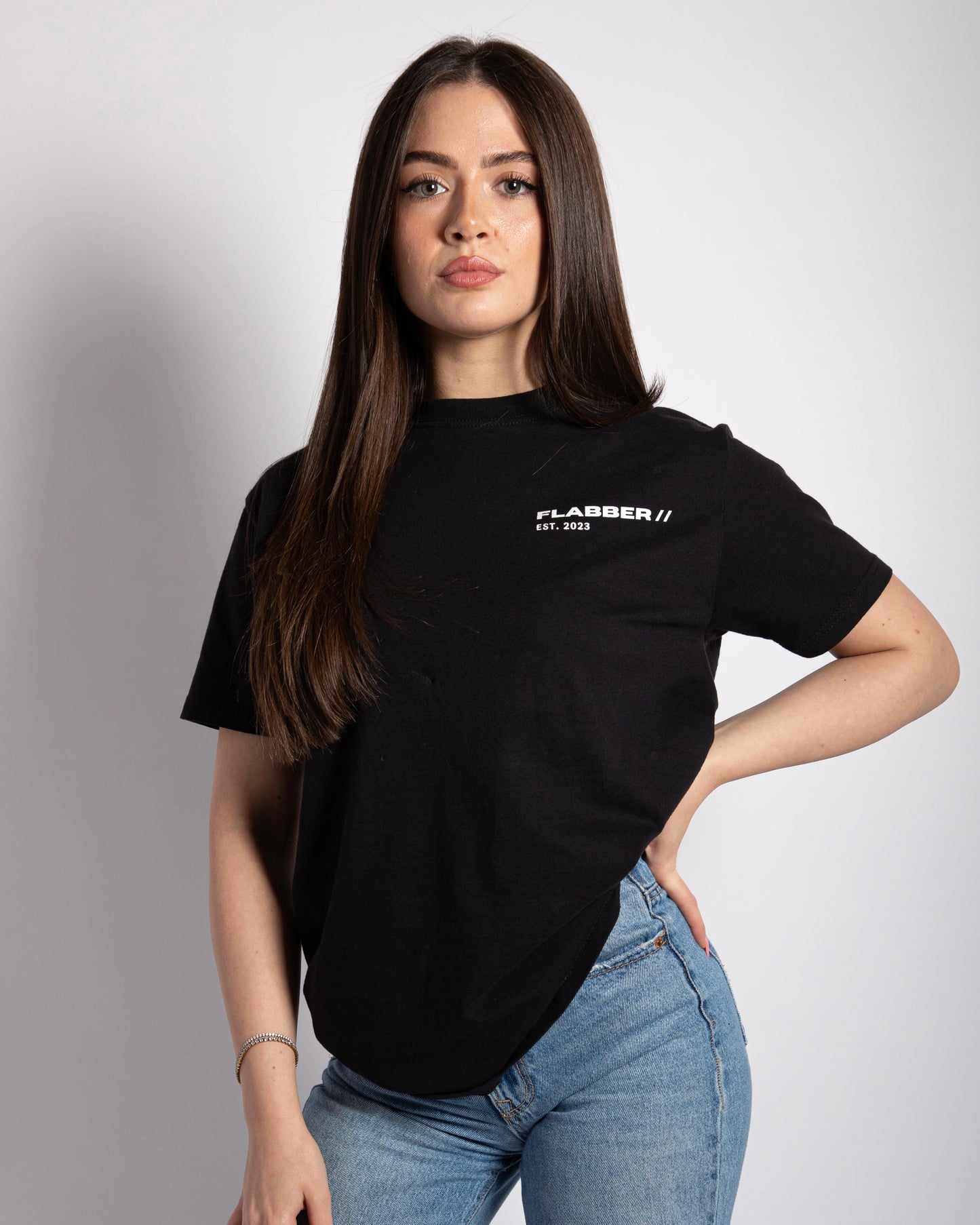 SOLD OUT - Flabber black tee (Chapter 2)