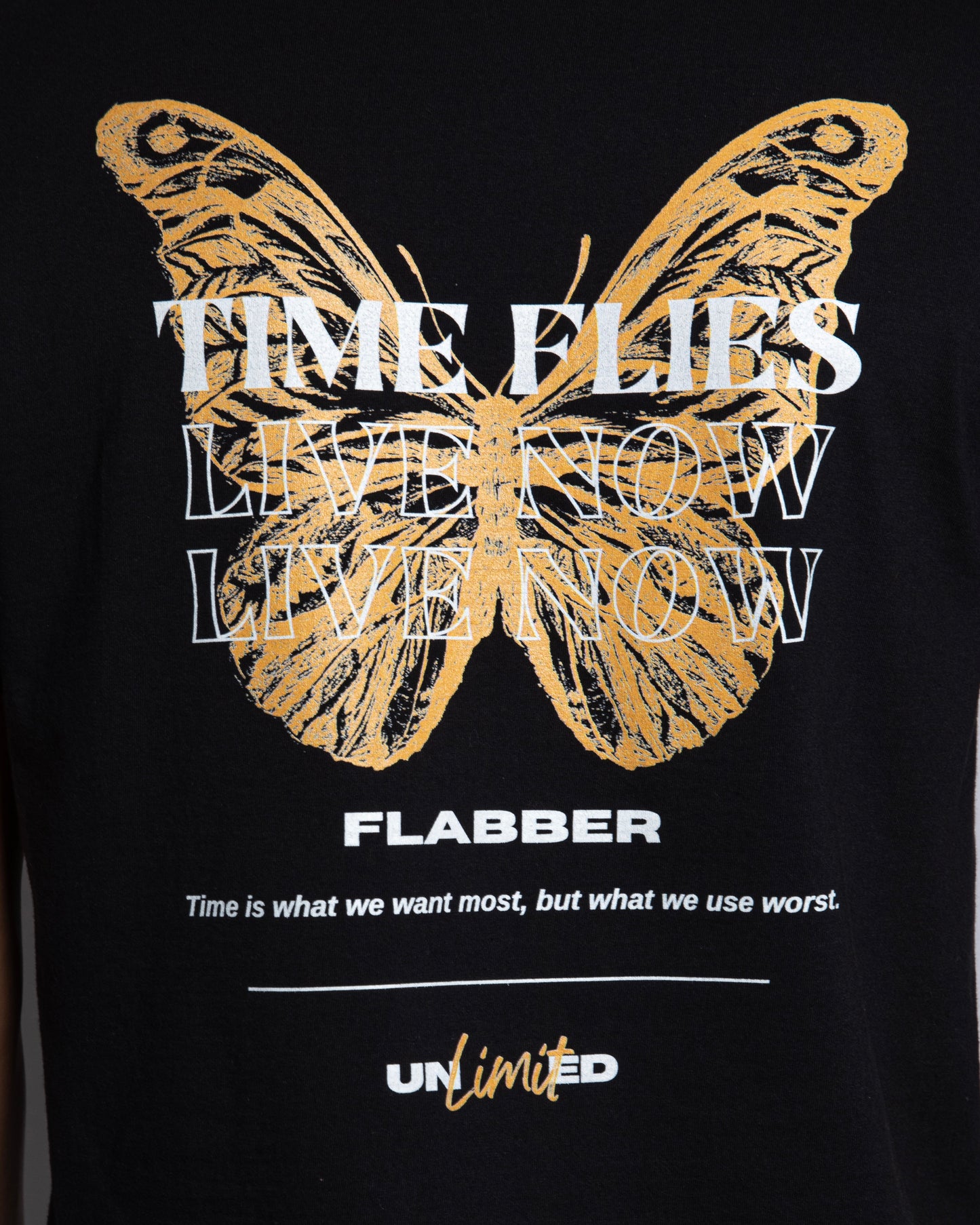 SOLD OUT - Flabber black tee (Chapter 2)
