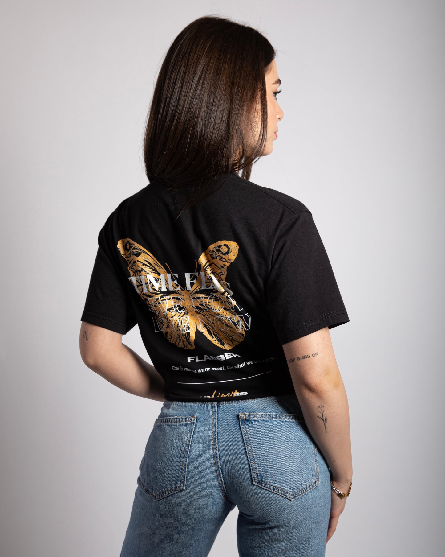 SOLD OUT - Flabber black tee (Chapter 2)