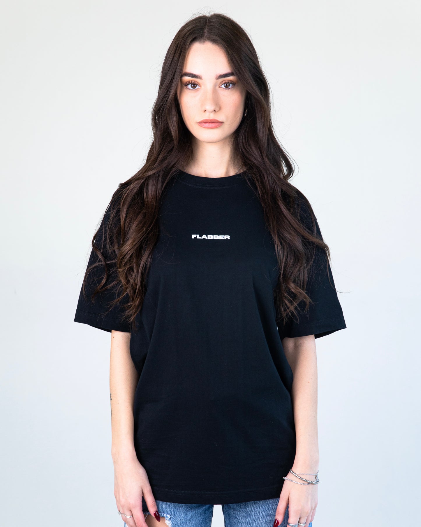 Maglietta Flabber oversize nera