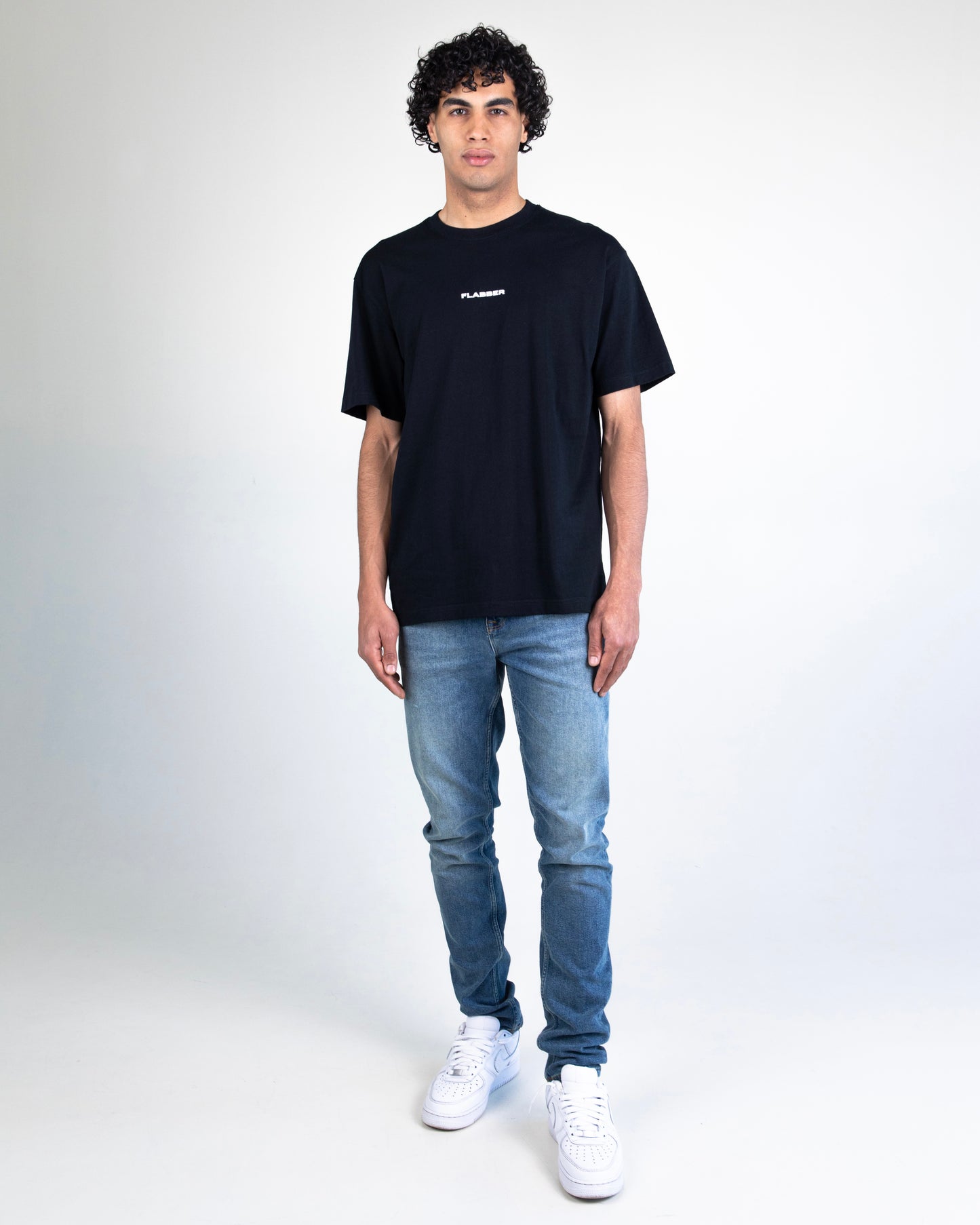Maglietta Flabber oversize nera