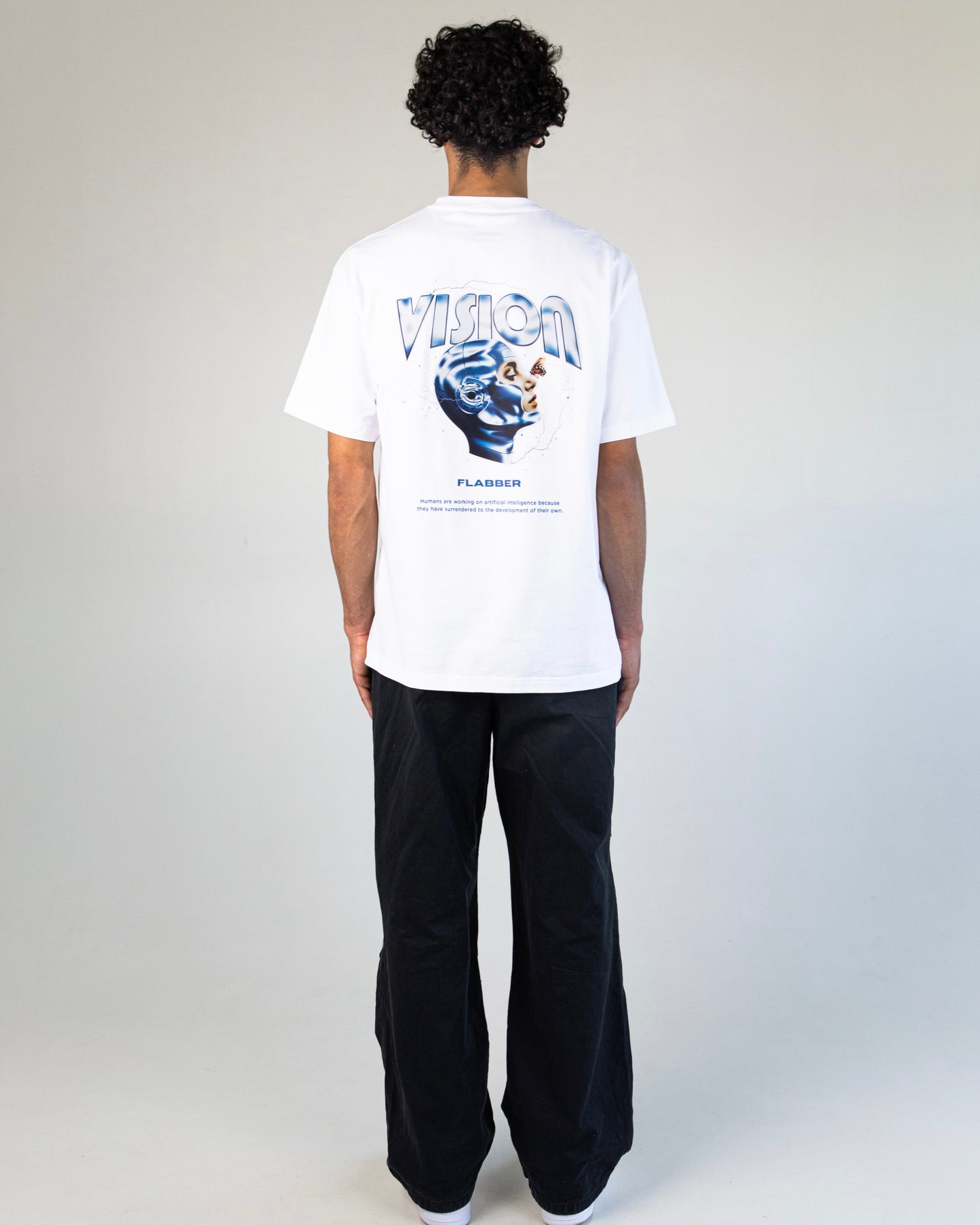 Maglietta Flabber oversize bianca