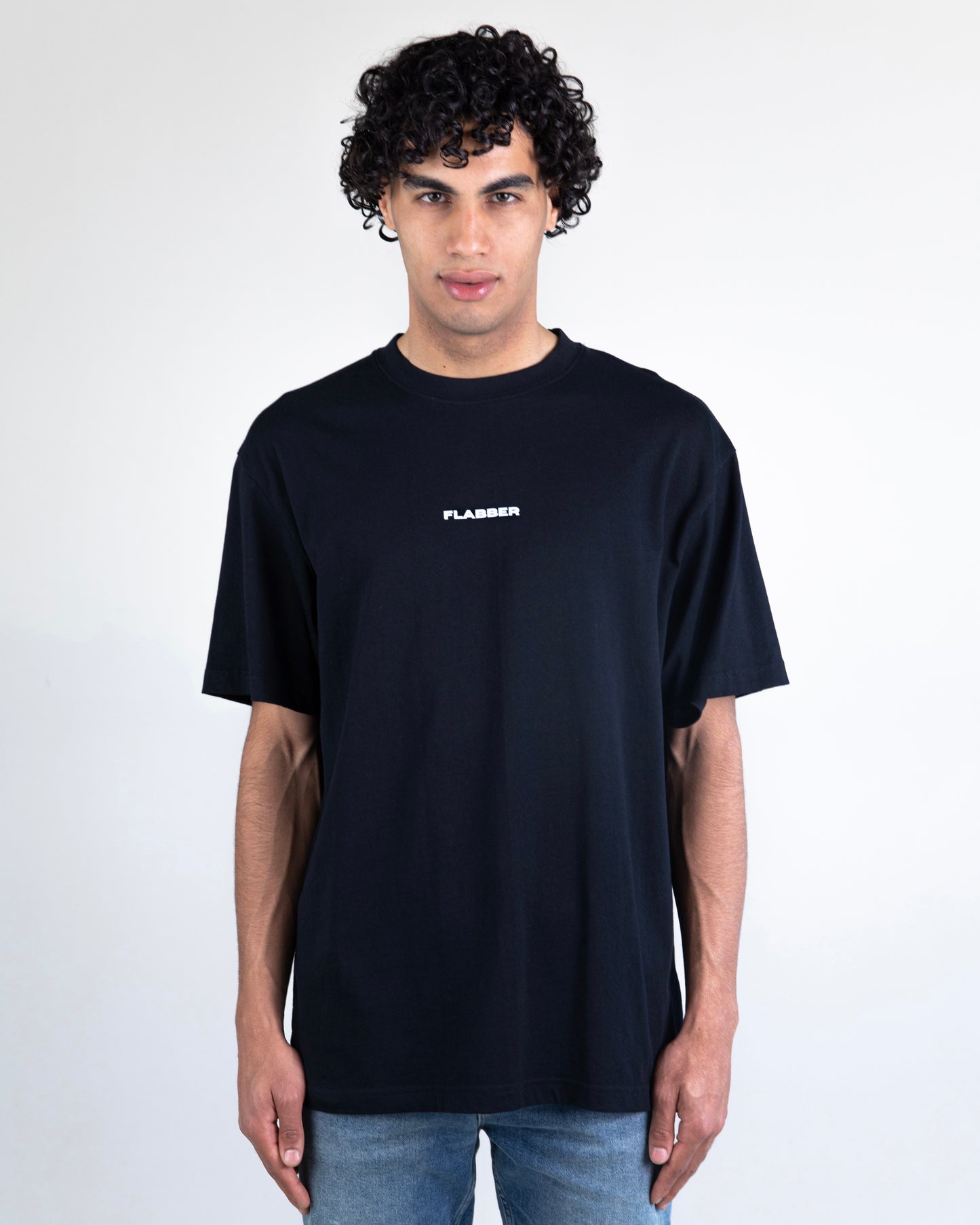 Maglietta Flabber oversize nera
