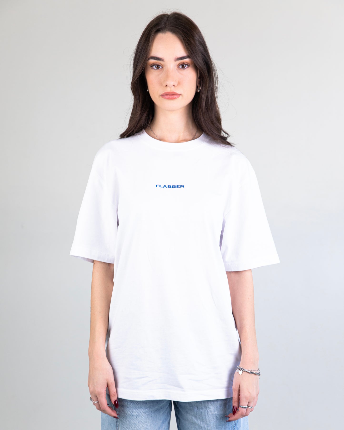 Maglietta Flabber oversize bianca