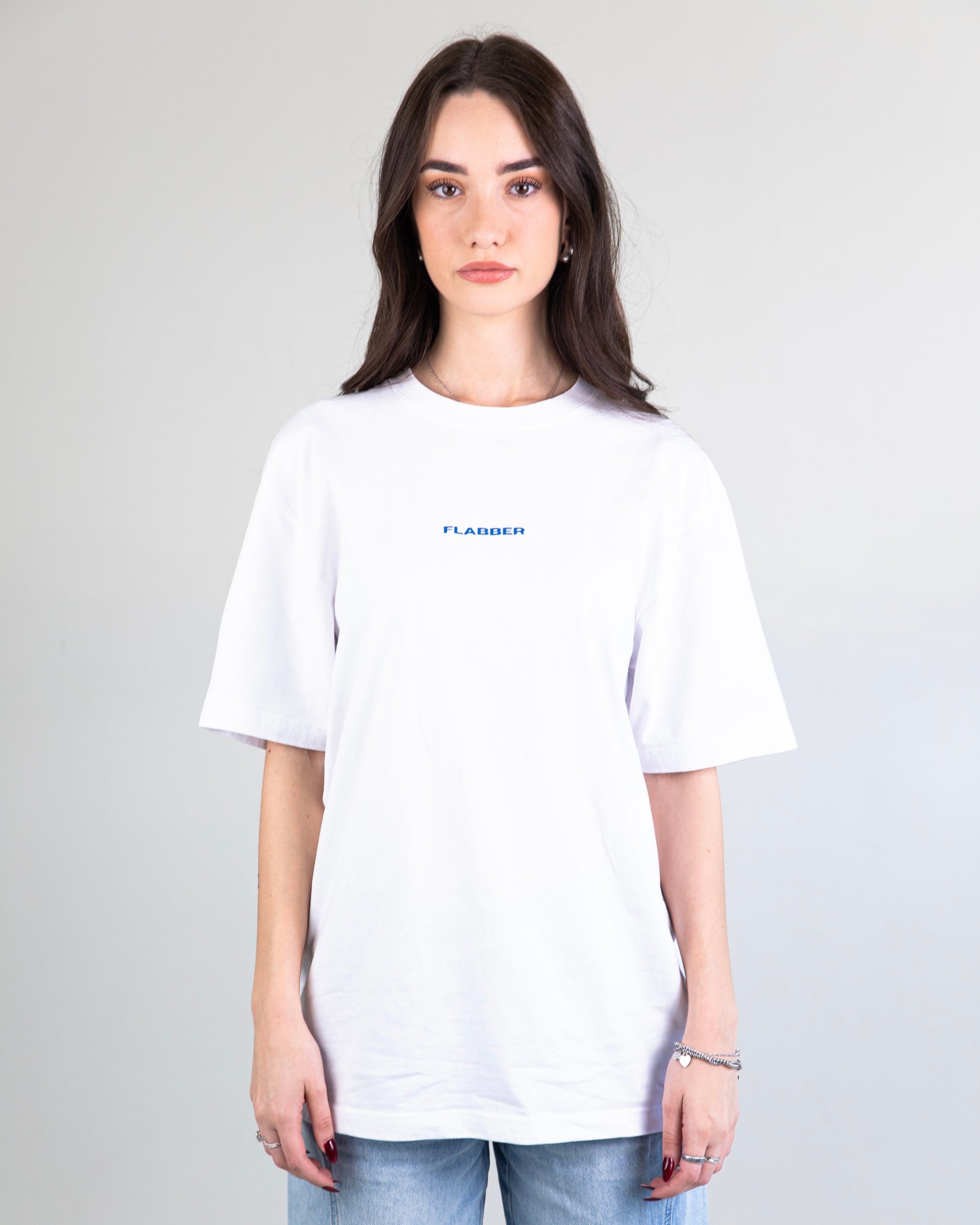 Maglietta Flabber oversize bianca