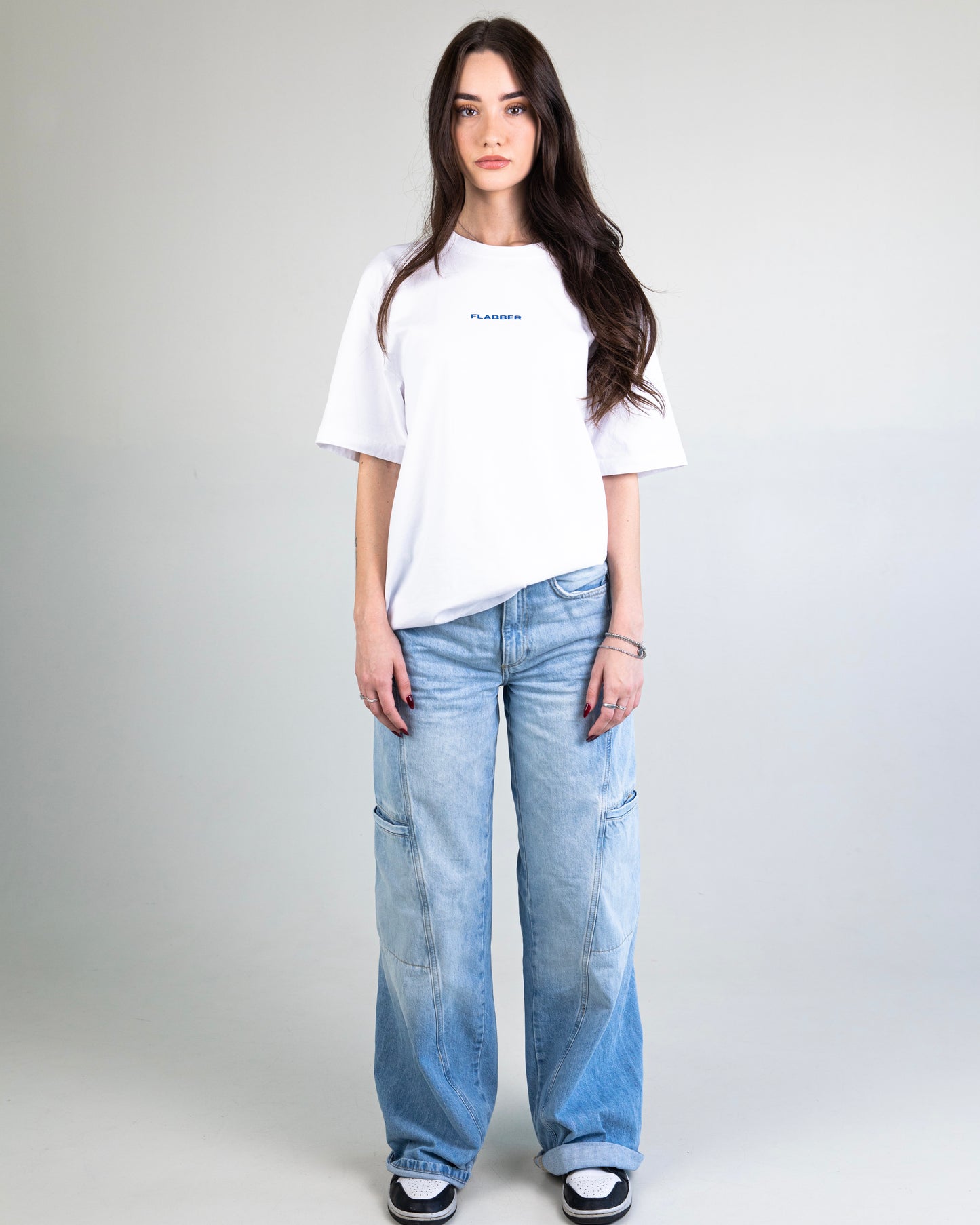 Maglietta Flabber oversize bianca