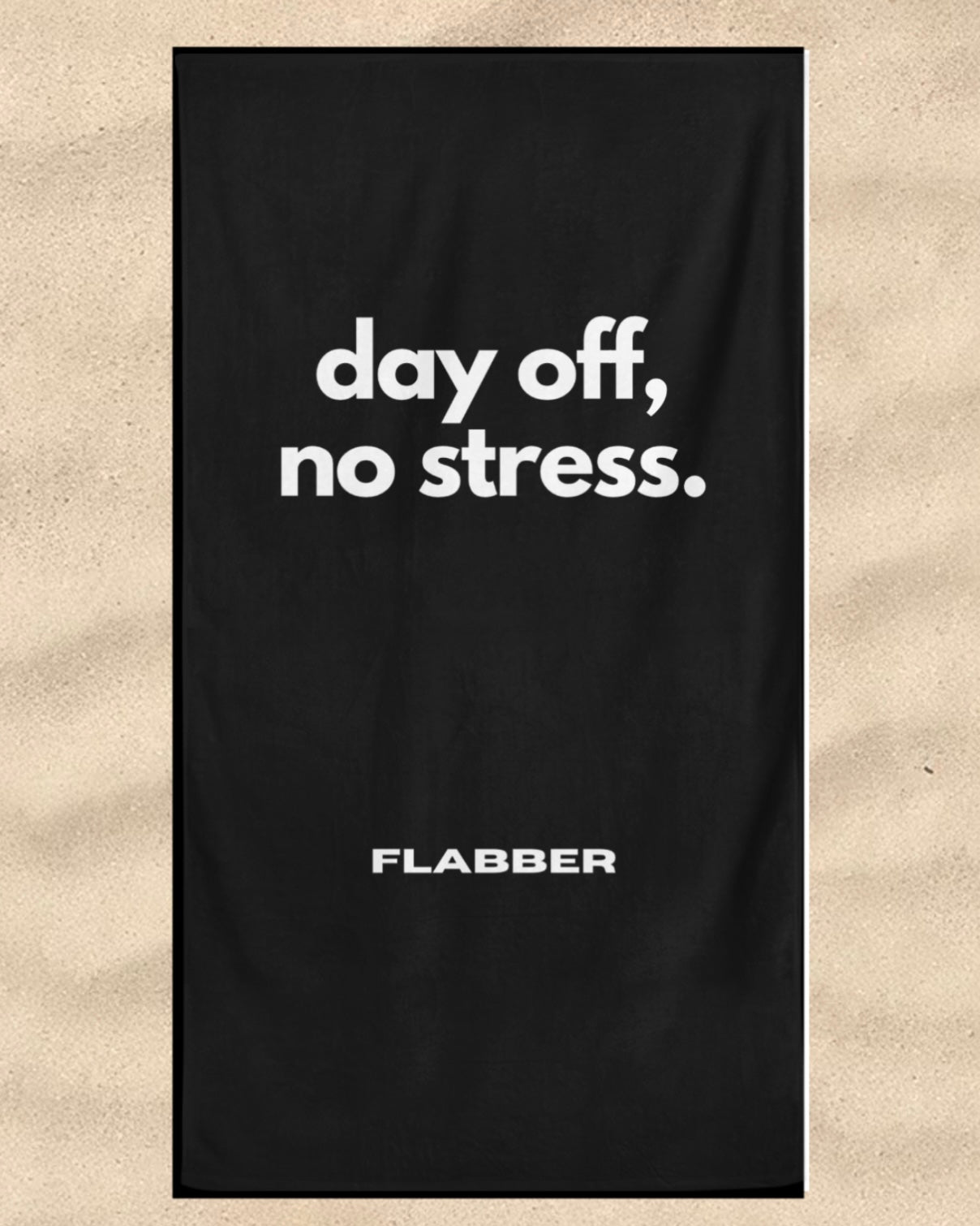 Flabber Beach Towel