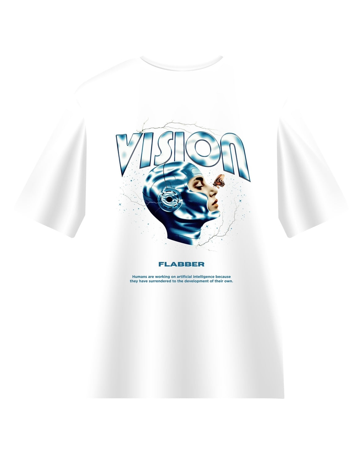 Maglietta Flabber oversize bianca