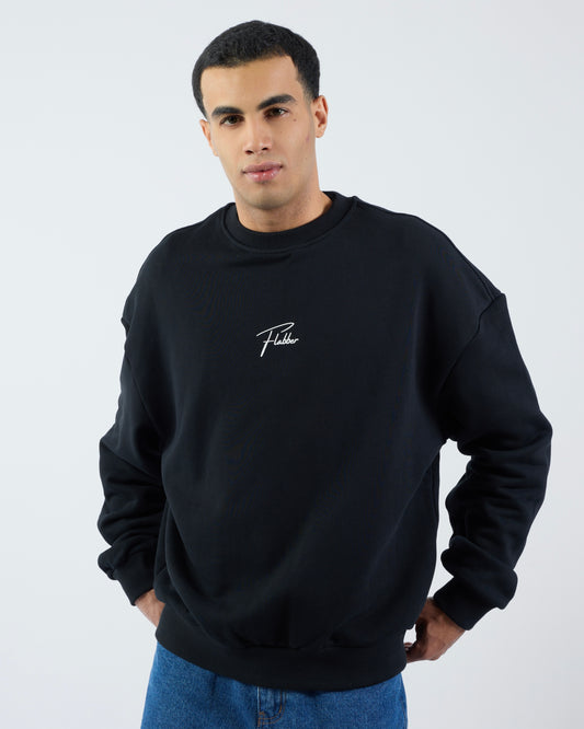 Heavy Crewneck Black