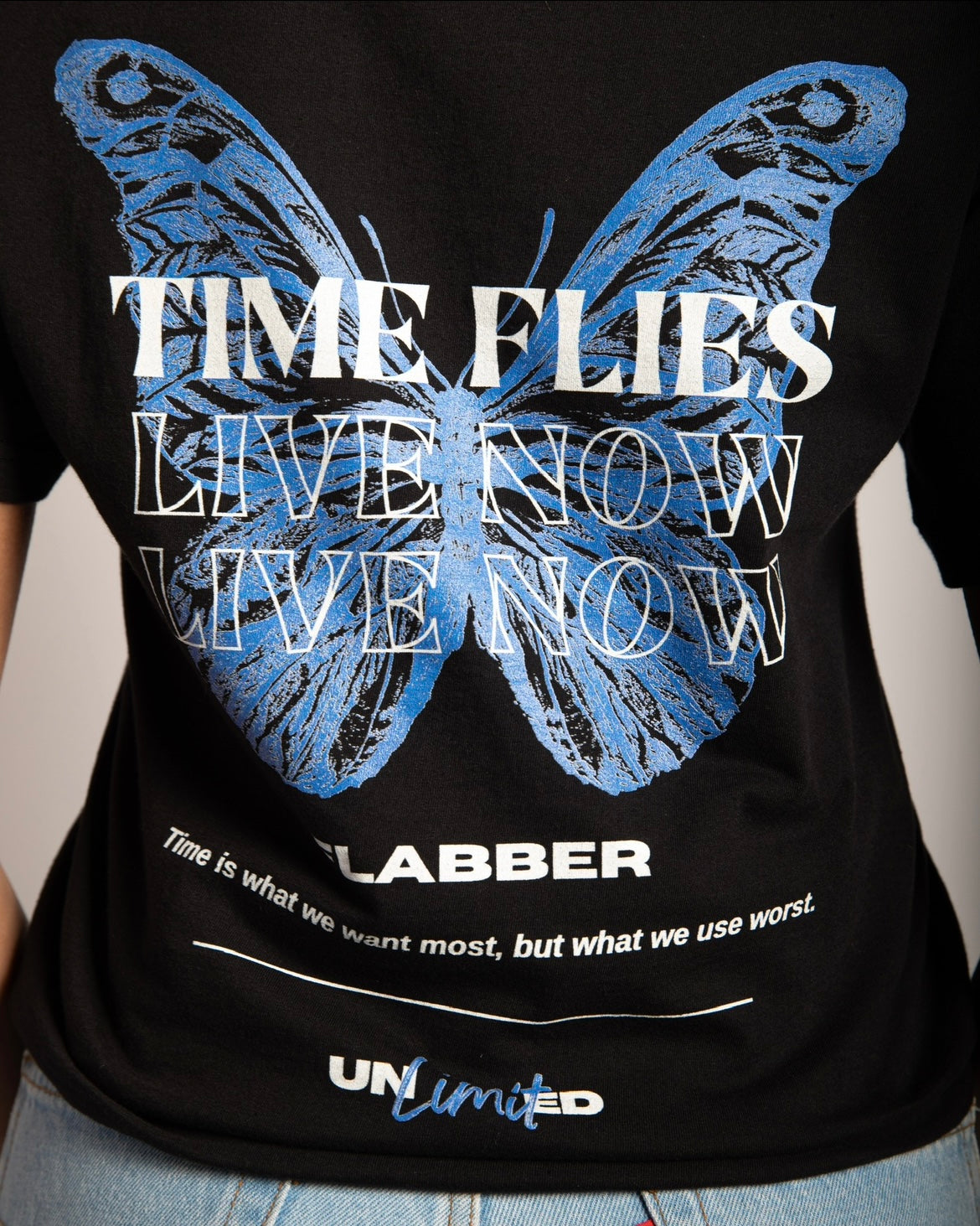 SOLD OUT - Flabber black tee (Chapter 2)