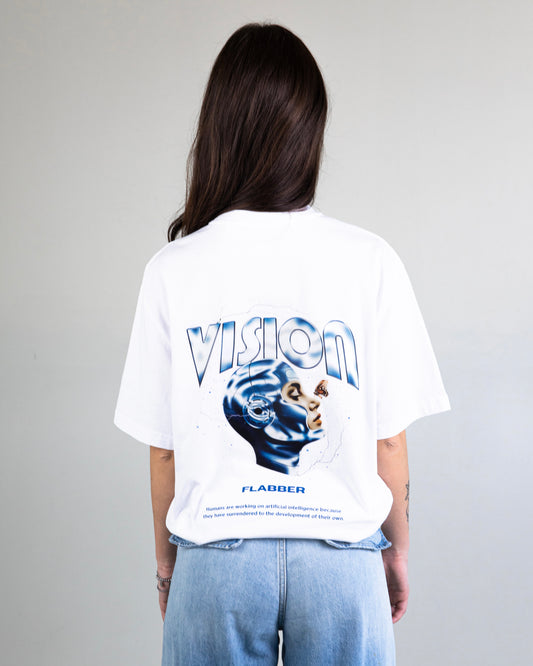 Maglietta Flabber oversize bianca