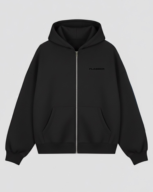 Zip Hoodie Black