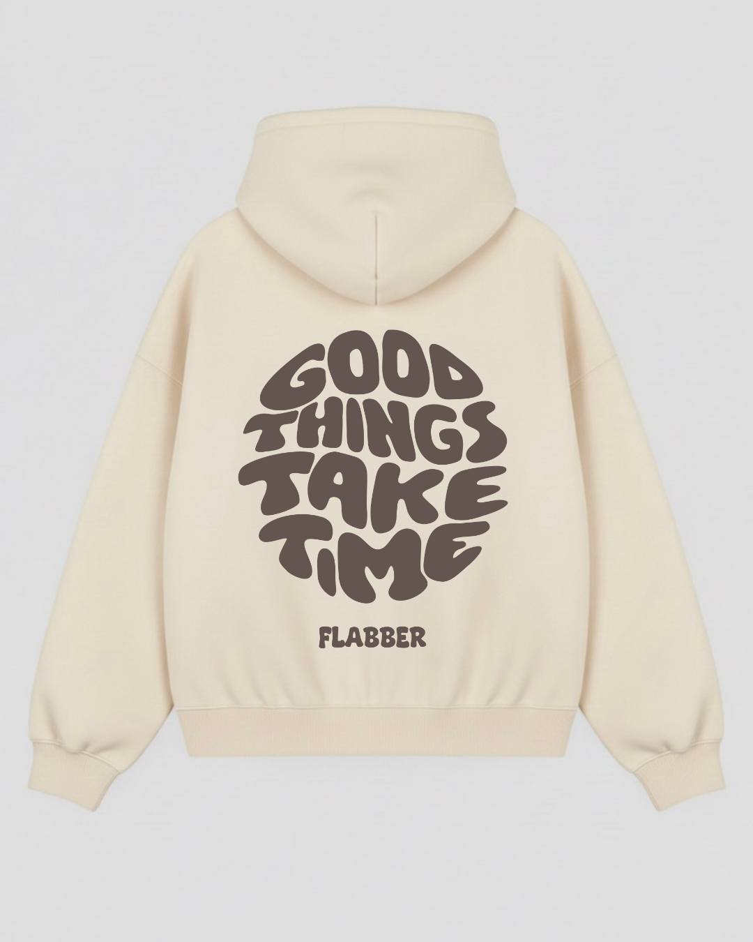 Flabber Cream Hoodie