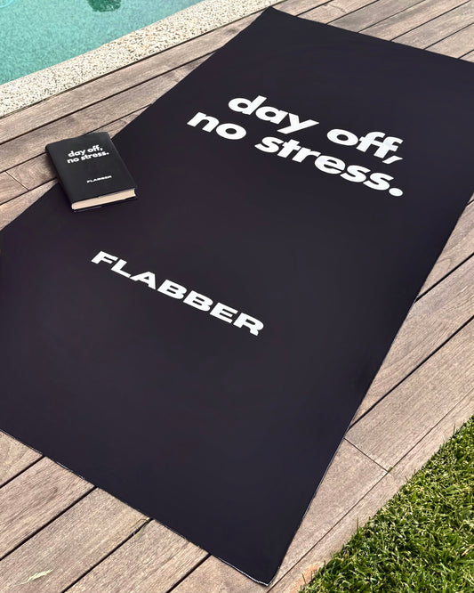 Flabber Beach Towel