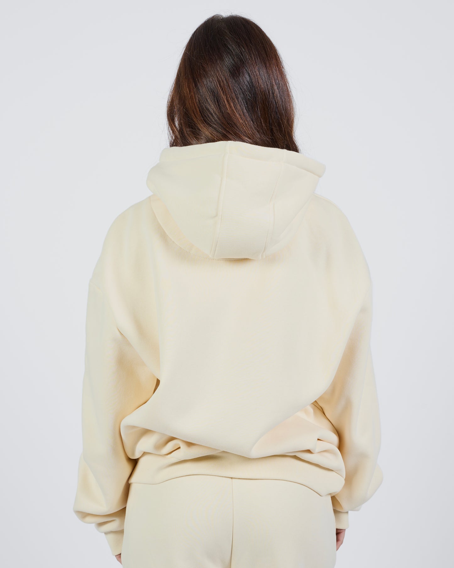 Zip Hoodie Cream